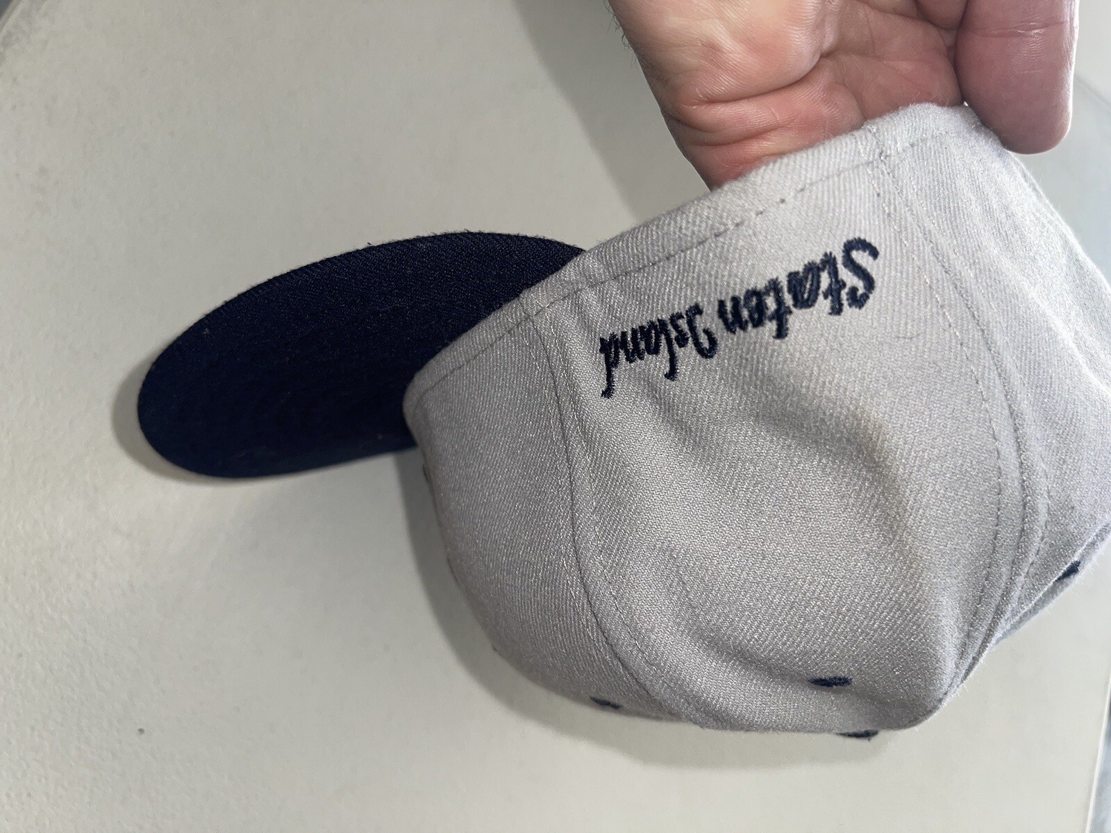 new era 59fifty 7 1/2 New York Yankees MLB Rare Vtg SnapBack Box Logo Japan image 2