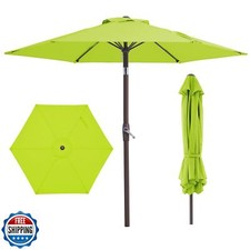 JEAREY 7.5FT Patio Umbrellas Outdoor Pool Umbrella Table Market Umbrella with
