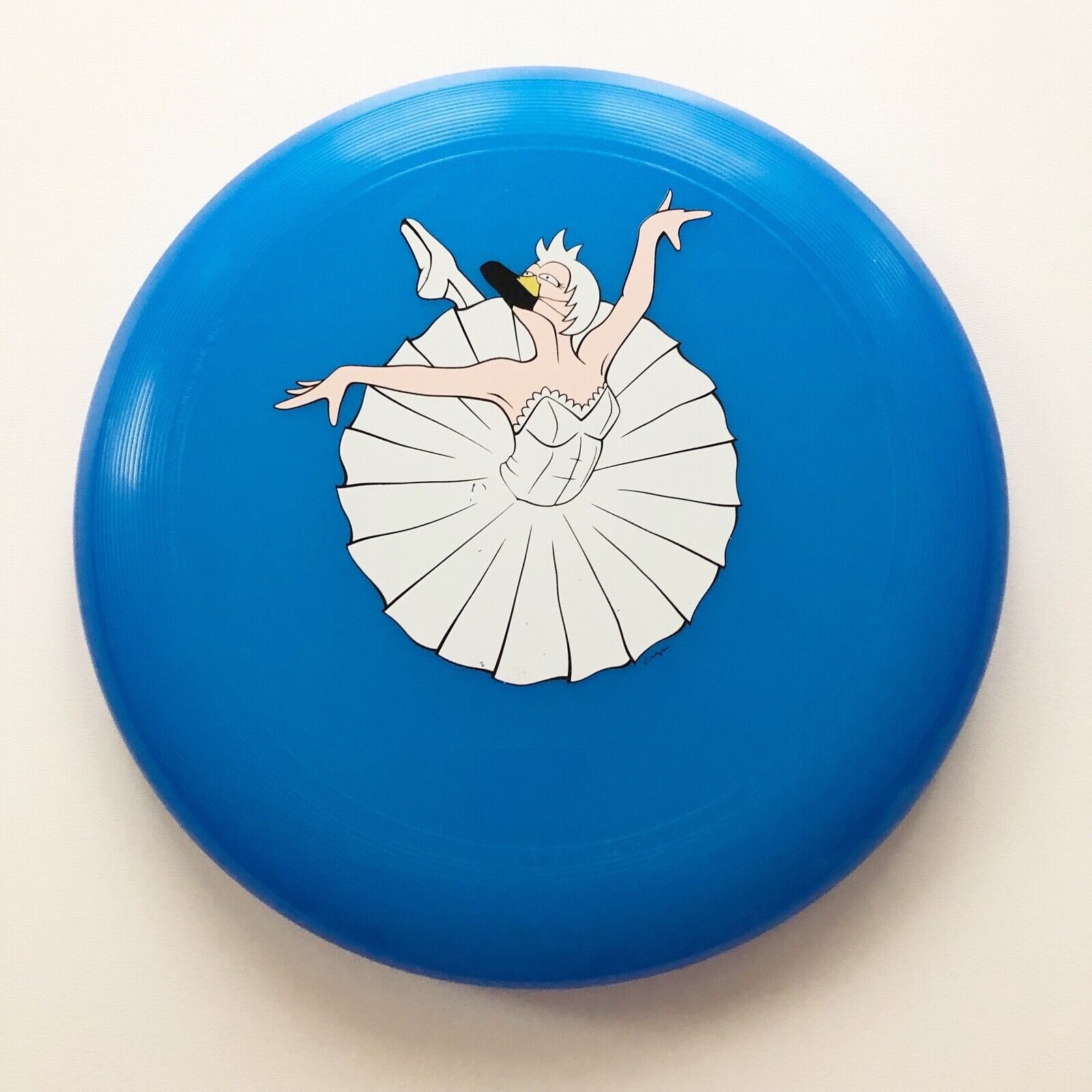 Max 54% OFF Vintage 1980 WHAM-O Frisbee Blue Ballerina Museum KIZM by o Save money MoMA