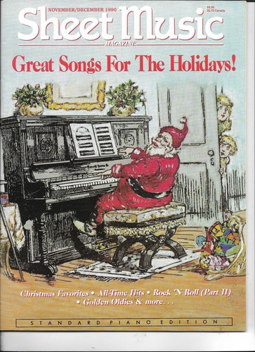 SHEEET MUSIC MAGAZINE------NOVEMBER 1990