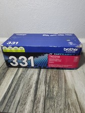 Brother TN331M Magenta Toner Cartridge Genuine OEM - Factory Sealed Bag
