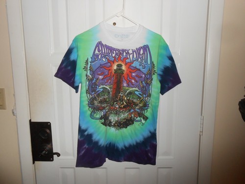 Grateful Dead Liquid Blue Front And 