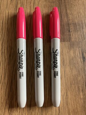 Sharpie Classic Fine Point Permanent, JUPITERROT feine Kugel TiP (3 MARKER)