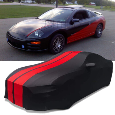 For Mitsubishi Eclipse Car Cover Indoor Satin Stretch Dust Scratch Protector