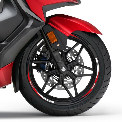For Honda Forza 125/250/300/350 Front 15" Rear 14" Rim Wheel Decal Sticker #3 - Picture 8 of 11