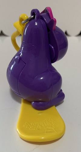 Fantazzmo NERD Candy Dispenser Toy Hippo On A Ski Board w/ Googles Clip On - Picture 2 of 7