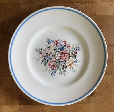 VINTAGE RARE RALPH LAUREN WEDGWOOD DYLAN S GROVE 7  BREAD PLATE 