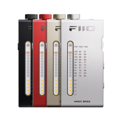 Fiio RR11 Portable Stereo Radio 13mm Ultra-thin Aluminum Alloy Body FM/Earphone
