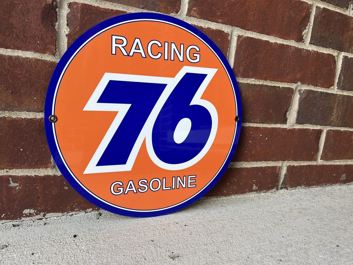 76 Union Oil gasoline racing vintage sign | eBay