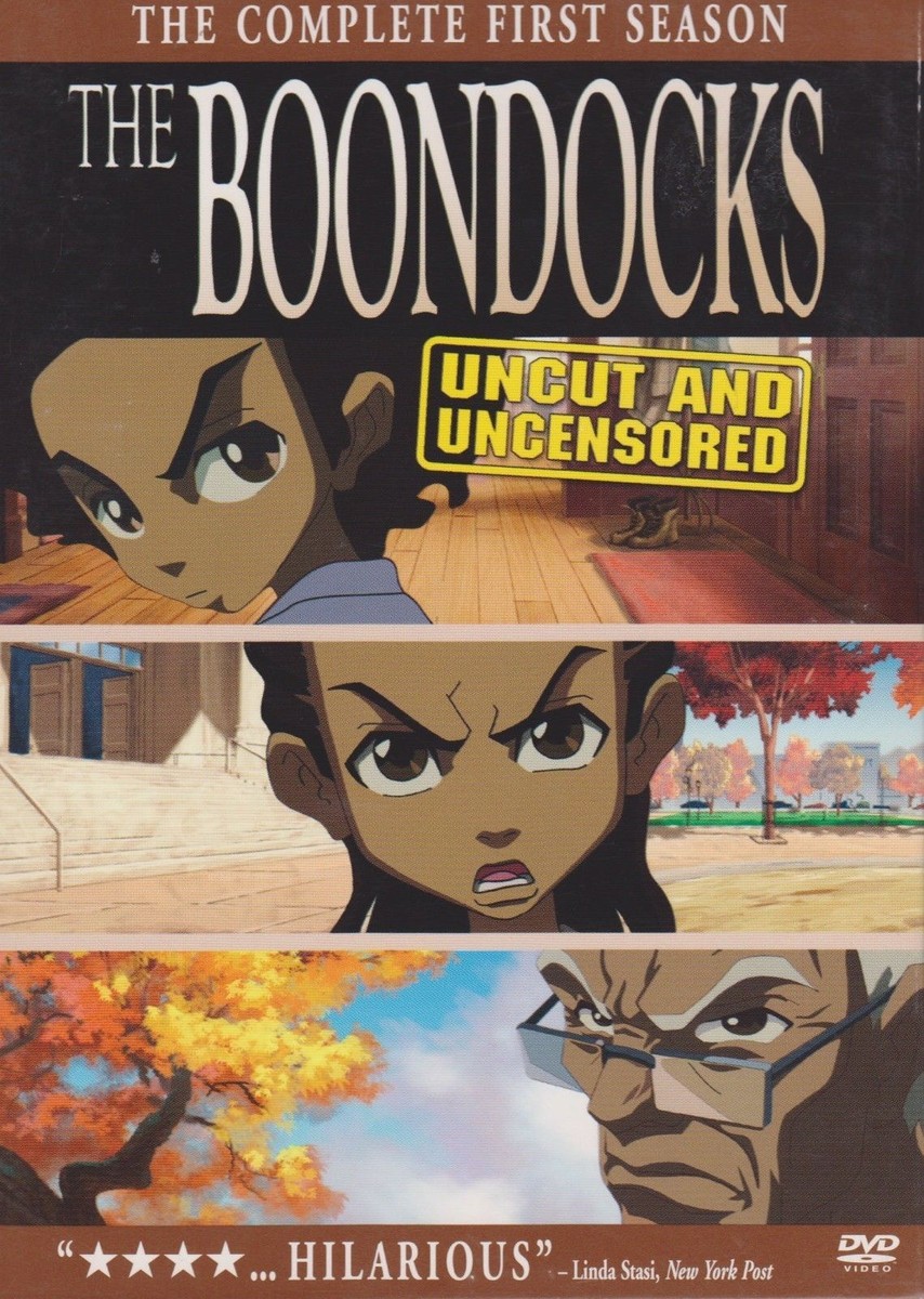 BOONDOCKS Season Cartoon Series Adult Swim 2005 to 2006