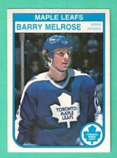 (1) BARRY MELROSE 1982-83 O-PEE-CHEE # 328 MAPLE LEAFS NM CARD (G8081)