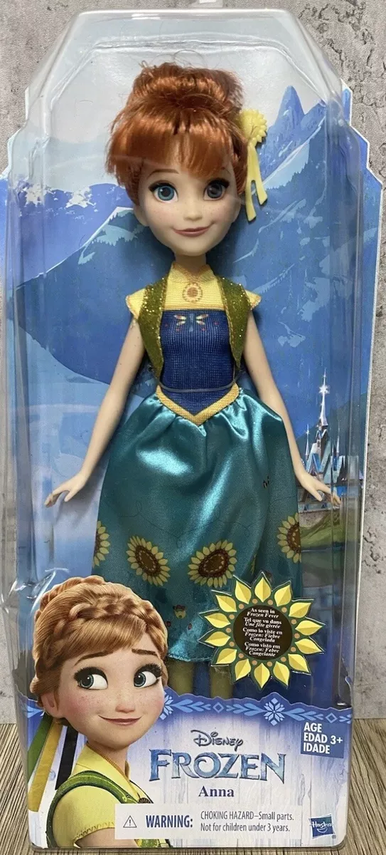 Disney's Frozen Fever Anna 12” Doll From Hasbro - Brand New In Box