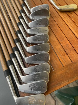 hickory golf set Nur Einmal Auf  Der Runde Gespielt