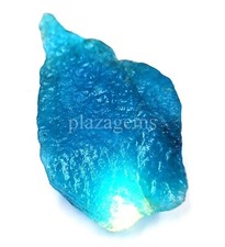NATURAL KASHMIRI BLUE SAPPHIRE DYED  EGL CERTIFIED 264 CT ROUGH GEMSTONE 5ARS