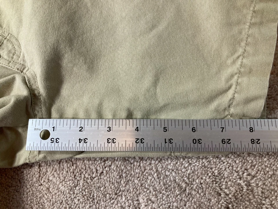 Pantalones Cortos de Carga Bob Timberlake Para Hombres Talla 32 Exterior Tostado Beige Algodón Foto 4 de 4