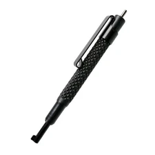 Pen Style Handcuff Key Tool Universal Tactical Black Pocket Clip Police Carbon