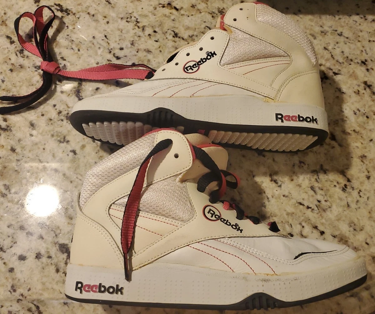 ULTRA RARE VINTAGE REEBOK &#034;DANCE REEBOK&#034; HIGHTOP SHOES WOMEN&#039;S SIZE US8 eBay