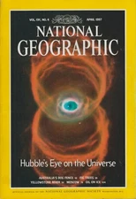National Geographic April 1997 Hubble's Eye on the Universe (Magazine: Nature; G