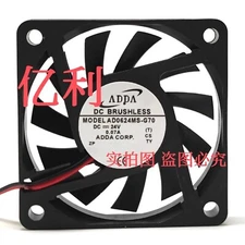 ADDA AD0624MS-G70 24V 0.07A 6010 6cm Chassis Mute Cooling Fan