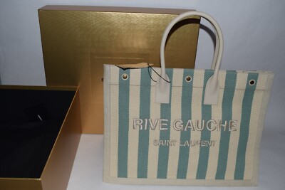SAINTLAURENT RIVE GAUCHE ラージサイズ RIVE GAUCHE large tote bag in smooth leather | Saint Laurent