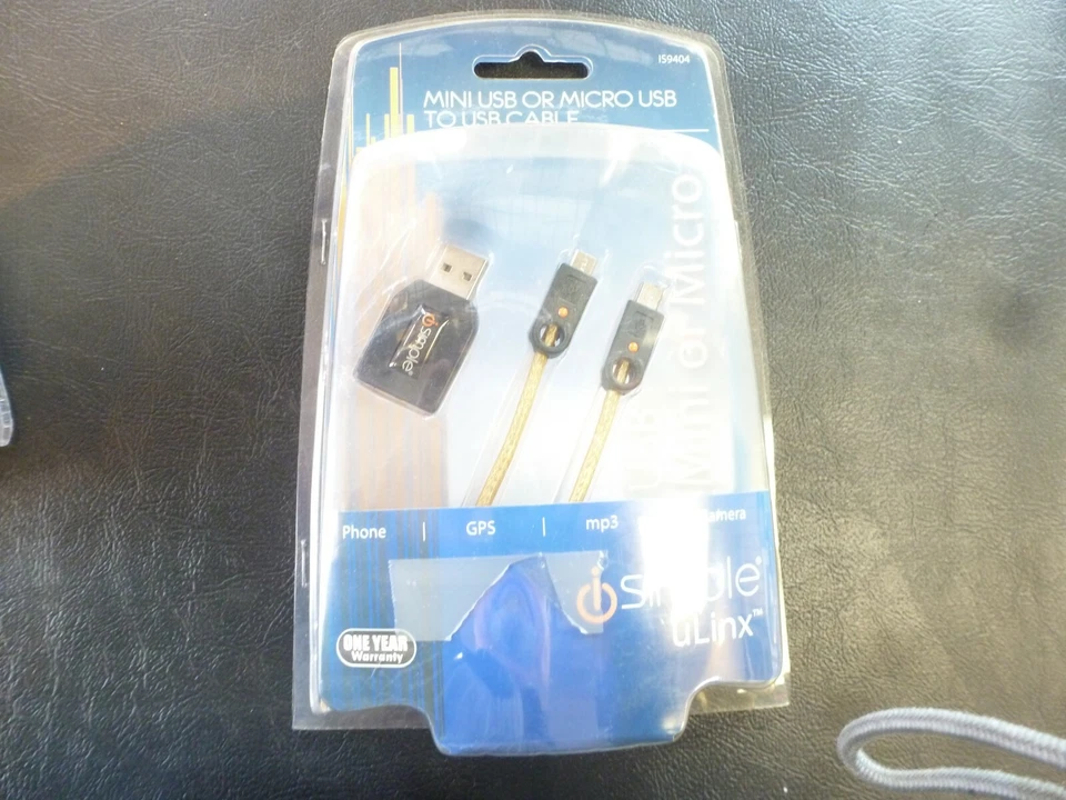 iSimple IS9404 uLinx Universal Mini/Micro-Usb Charger W/ Connector Cable 40-Inch - Image 2 of 3