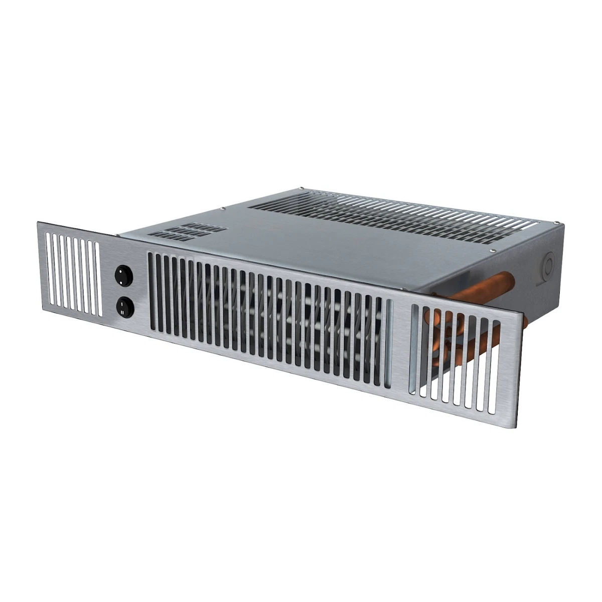 Smithu0026#039;s Space Saver SS5/5 Hydronic Plinth Heater with Brushed Steel  Grille | eBay