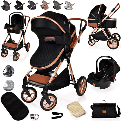 Travel System Stroller Set For Baby In Pram Newborn Baby Buggy Set