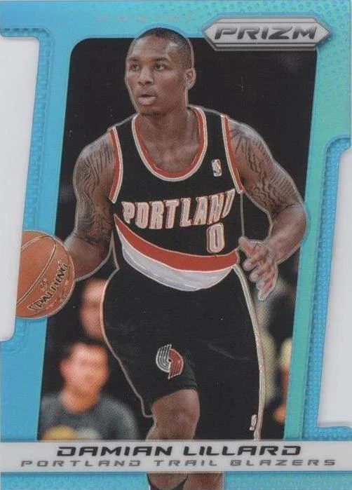 Light Blue Prizm Die-Cut