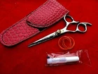 Left Handed_ 6"  Hairdressing Hair Scissors_Japanese steel(6.5" FULL Length)