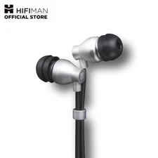 HIFIMAN RE800 Topology Diaphragm Dynamic Driver Hi-Fi Earphones (Earbuds)-Silver