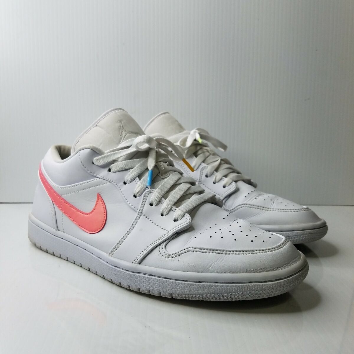 Nike CW7033-100 Air Jordan Low Multi-Color Swoosh Sneakers Nike CW7033-100 Air Jordan Low Multi-Color Swoosh Sneakers