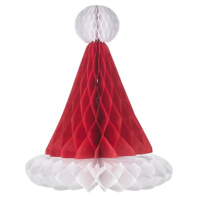Deko Weihnachten Waben Weihnachtsbaum Taschentuch hängend Weihnachtsmann Party Deko