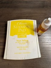 Stampin Up Classic Ink Refill  Pad  YoYo Yellow