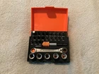 BRAND NEW BAHCO 2058/s26-2 SMALL RATCHETING 1/4” WRENCH SET 26 PIECES