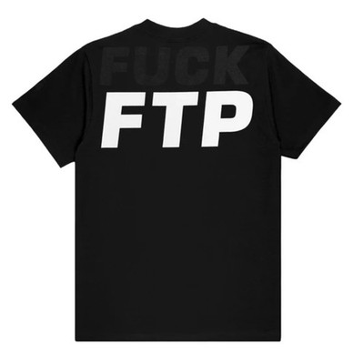 FTP 14 Year Anniversary Logo Tee Black Size XL Shirt BRAND NEW