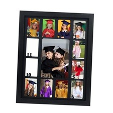 School Years Picture Frame K-12, Graduation Photo 11  x14  Black Mat/K-12