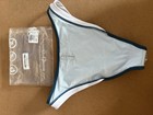 SUUKSESS Blue/White 2pc Bikini Set L Underwire Padded D Cup High-Waist — photo 4