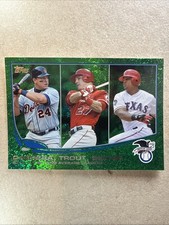 2013 Topps - Mike Trout, Miguel Cabrera, Adrian Beltre - League Leaders #294