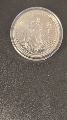 1 Oz .999 Silver Round SAINT GAUDENS ULTRA PROOF DCAM Silver Towne