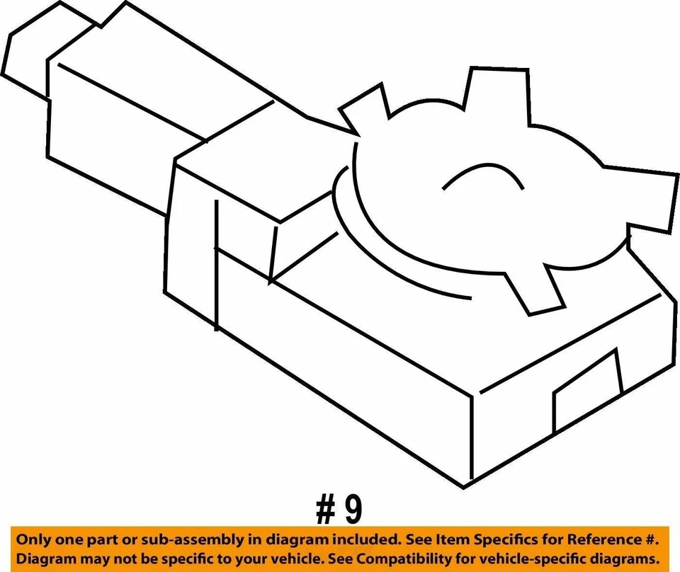 Subaru Forester 2009-2013 techo corredizo techo corredizo motor eléctrico actuador OEM Foto 4 de 4