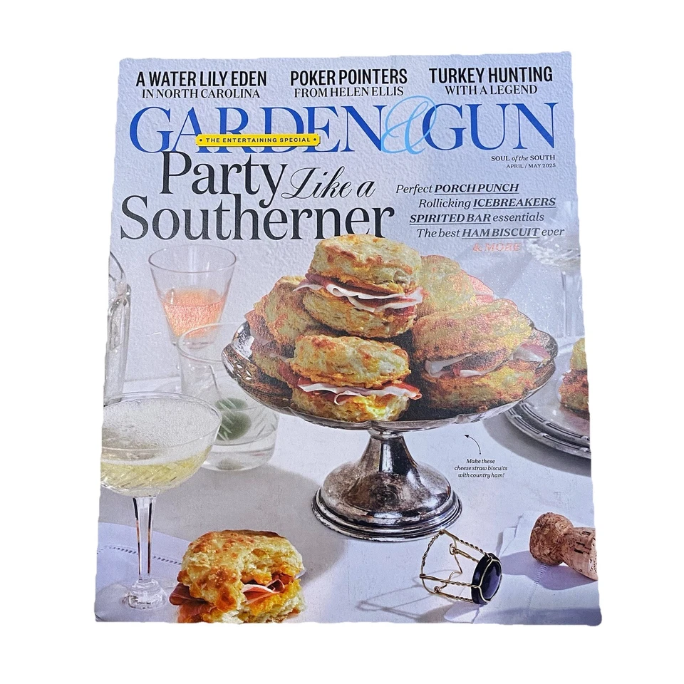 Garden & Gun Magazine Lot 6 Issues 2024-2025 Collectible Home Lifestyle Foto 3 de 4