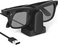 Charging Dock Compatible with Ray-Ban Meta Smart Glasses Wayfarer/Skyler/Headlin