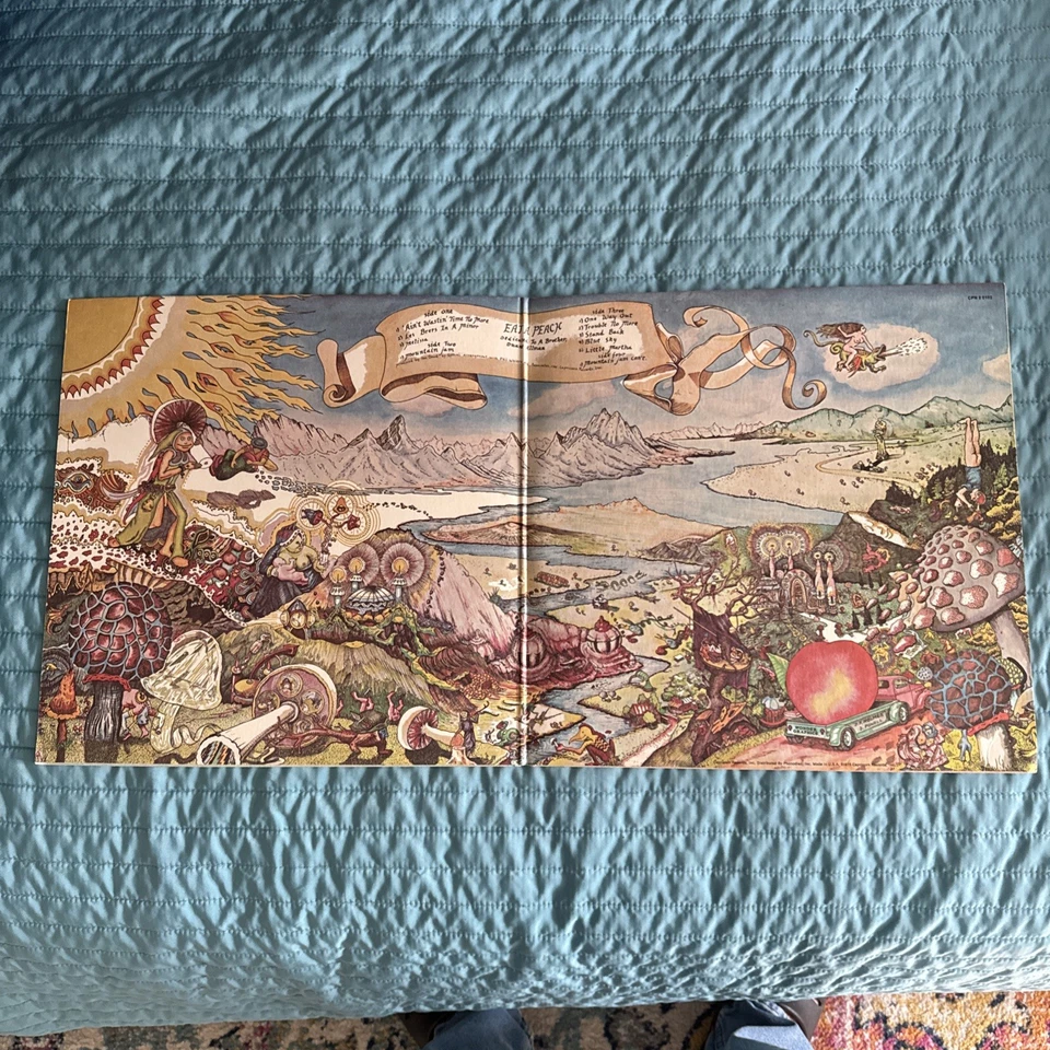 THE ALLMAN BROTHERS BAND Eat A Peach LP Vinyl Duane Allman Gregg EX record     - Image 2 of 4