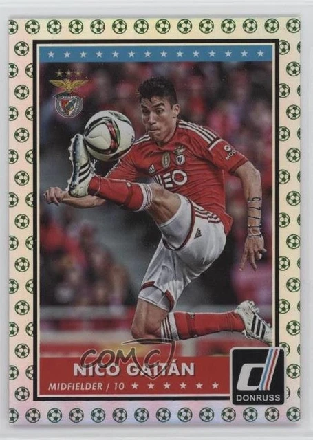 2015 Panini Donruss Green Soccer Ball 11/25 Nicolas Gaitan Nico Gaitan #61 0j4n