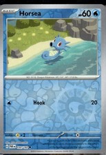 Horsea Reverse Holo Pokemon SV04: Paradox Rift 030/182 NM