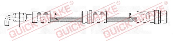 Hinterachse Links Quick Brake 58.917 Bremsschlauch FüR Mitsubishi,Volvo-image