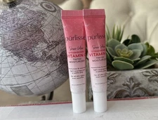2 Purlisse Sheer Glow Strawberry Vitamin C Tinted Moisturizer ~ .34 Oz FAIR F1