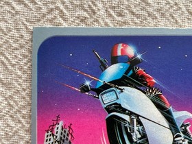 Mach Rider 1985 Menko Mini Card 241 Family Computer Amada Nintendo Game Japan
