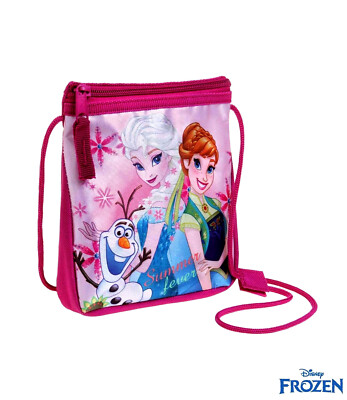Disney FROZEN Die Eiskönigin Anna Elsa Tasche Umhängetasche Beutel Geldbörse 