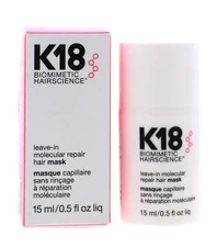 K18 Leave-In Molecular Repair Hair Mask, 0.5 oz